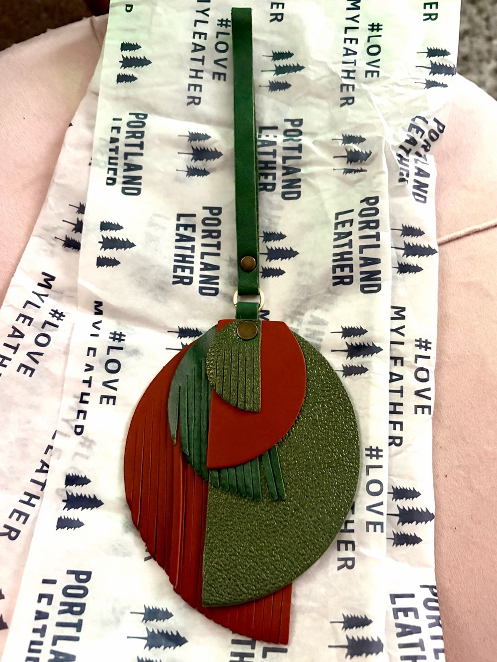 Portland Leather Goods Jungle Picasso Tassel - Excellent Condition!